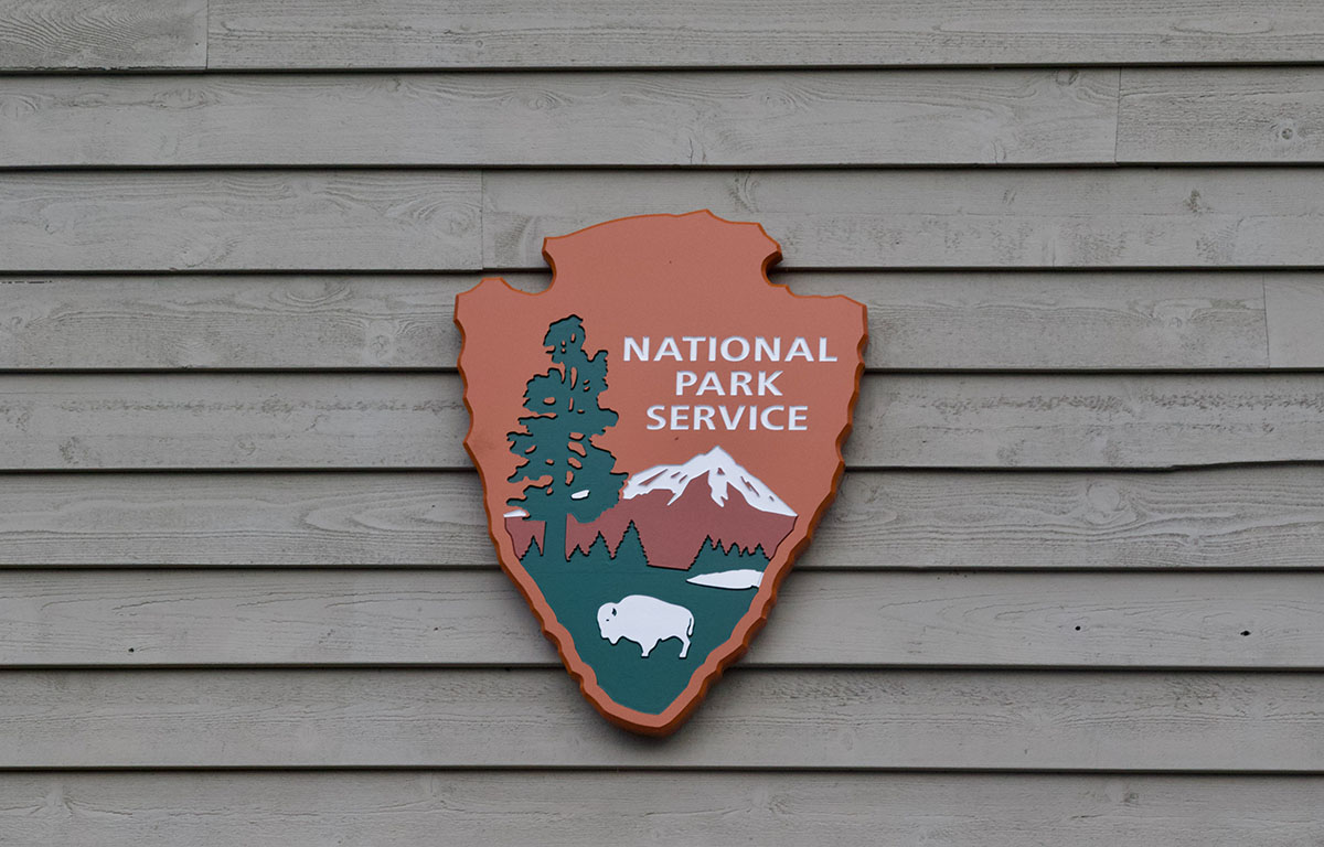 National Park Service sign